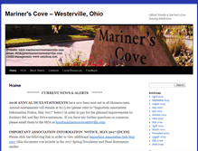 Tablet Screenshot of marinerscovewesterville.com